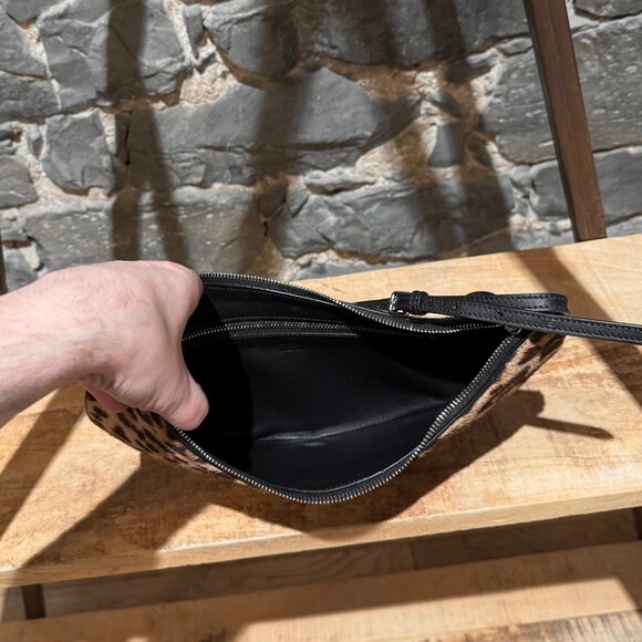 Alaïa Le Demi Leopard Print Calf Hair Bag - Picture 11 of 14